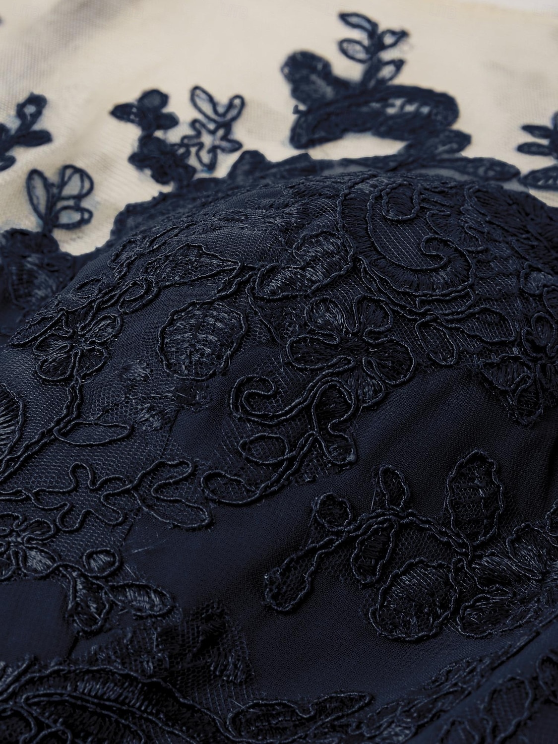 Kombinezon dla Matki Panny Młodej Formalna Gość Ślubna Elegancka Przyjęcie Wykrojony Rękaw 3/4 Długości Kostek Chiffon Koronka z Aplikacjami 2025 - $169.99 –P8