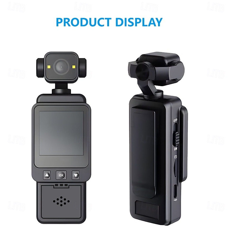 DV-01 Action Camera Portable Recording Image and Video Function Mini WIFI Control 1.6 inch 48MP 1080p 128 GB Street 2025 - $42.99 –P12