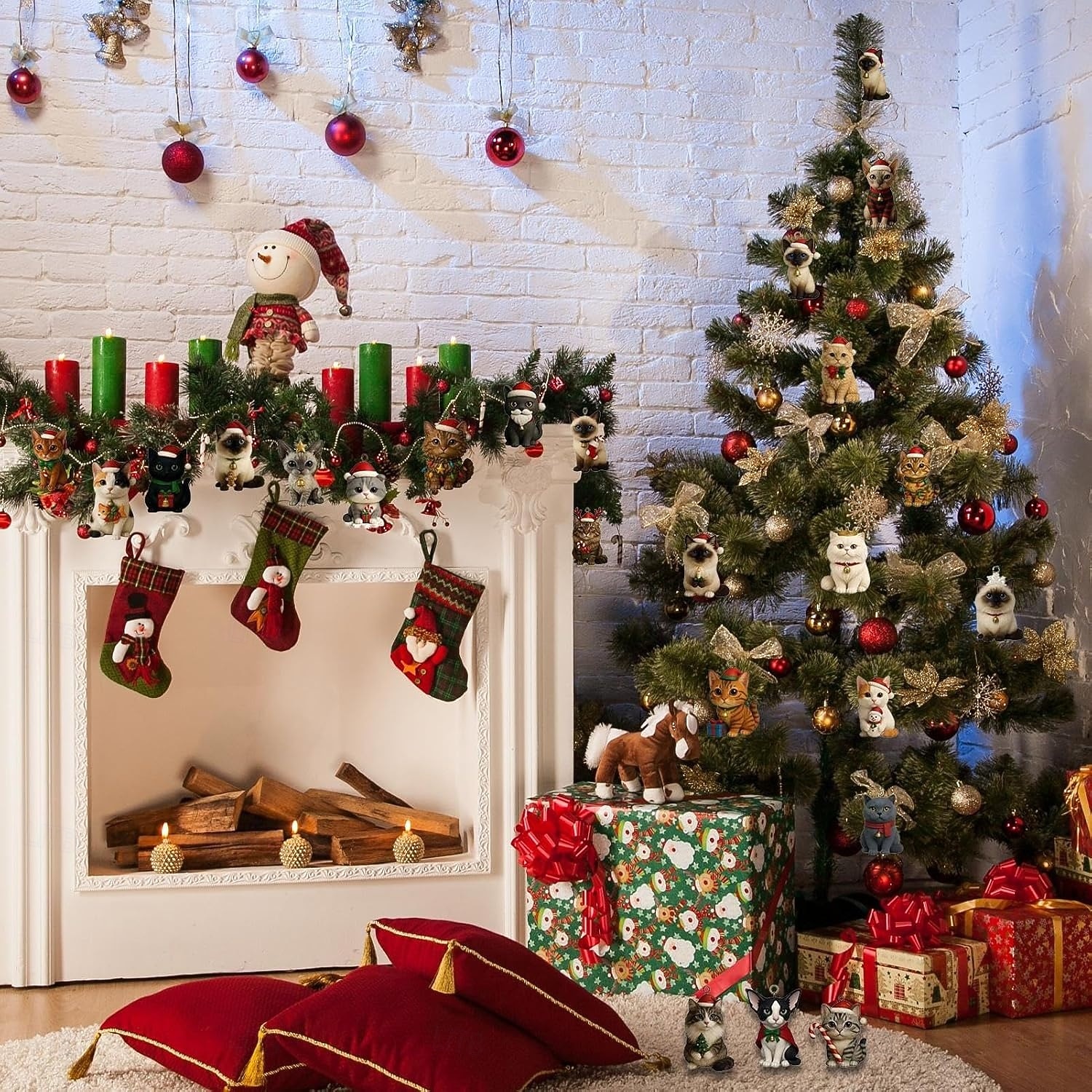 Ημερολόγιο Advent για τους λάτρεις των γατών 2025, ημερολόγιο Advent για γάτες με 24 διαφορετικές ράτσες, χριστουγεννιάτικο ημερολόγιο αντίστροφης μέτρησης για ιδιοκτήτες γατών, ημερολόγιο Advent για 2025 - $19.99 –P7
