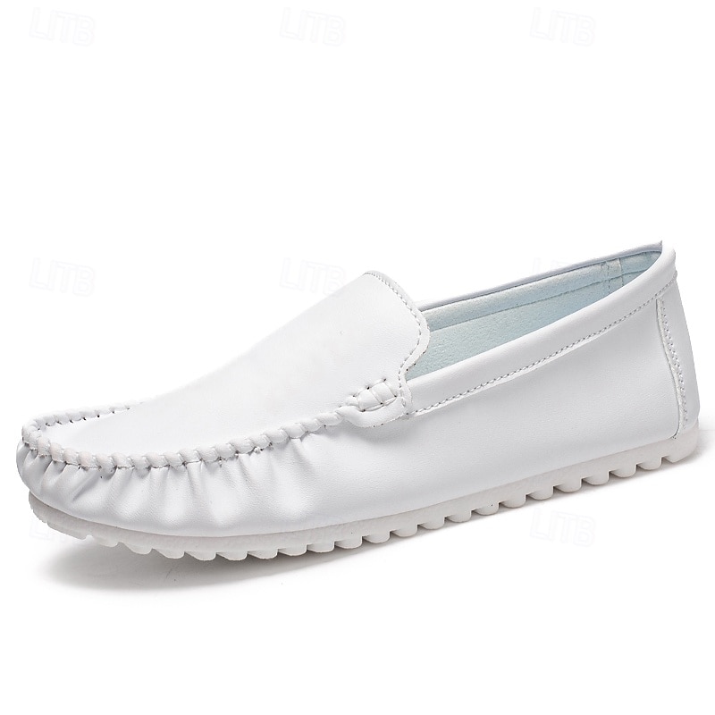 Rote Slipper aus Kunstleder für Herren – leichte Freizeitschuhe für den Alltag und auf Reisen 2025 - $34.99 –P3