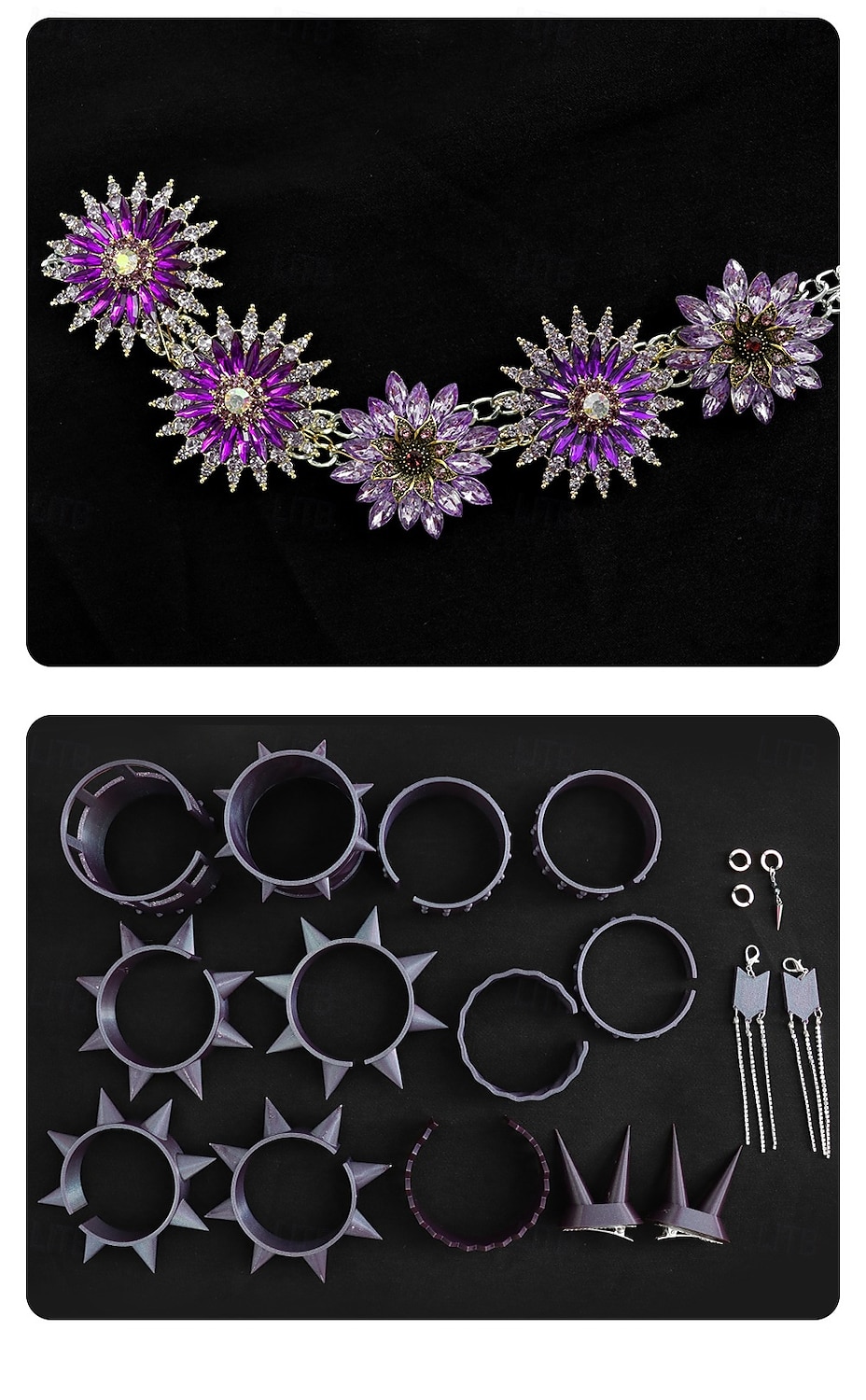 Kpop Inspired Korean Idol Inspired Pop Star Costume Fancy Dress Virtual Idol for Girls' Kid's Adults' Halloween Carnival Performance Comic Con Anime Expo 2026 - CAD $190.99 –P11