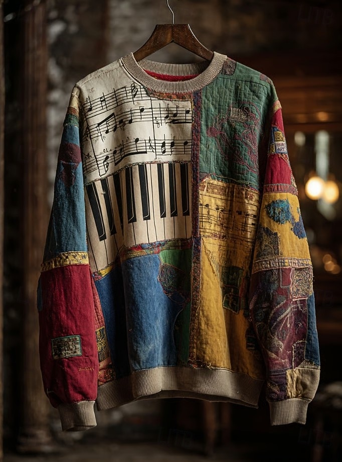 Damen Pullover Sweatshirt Patchwork Grafik Gestreift Abstrakt Lässig Langarm Rundhalsausschnitt Normale Oberteile Lässig Heim Arbeit Blau Gelb Hellgrün Rote Orange Frühling Herbst Winter 2026 - $28.99 –P1