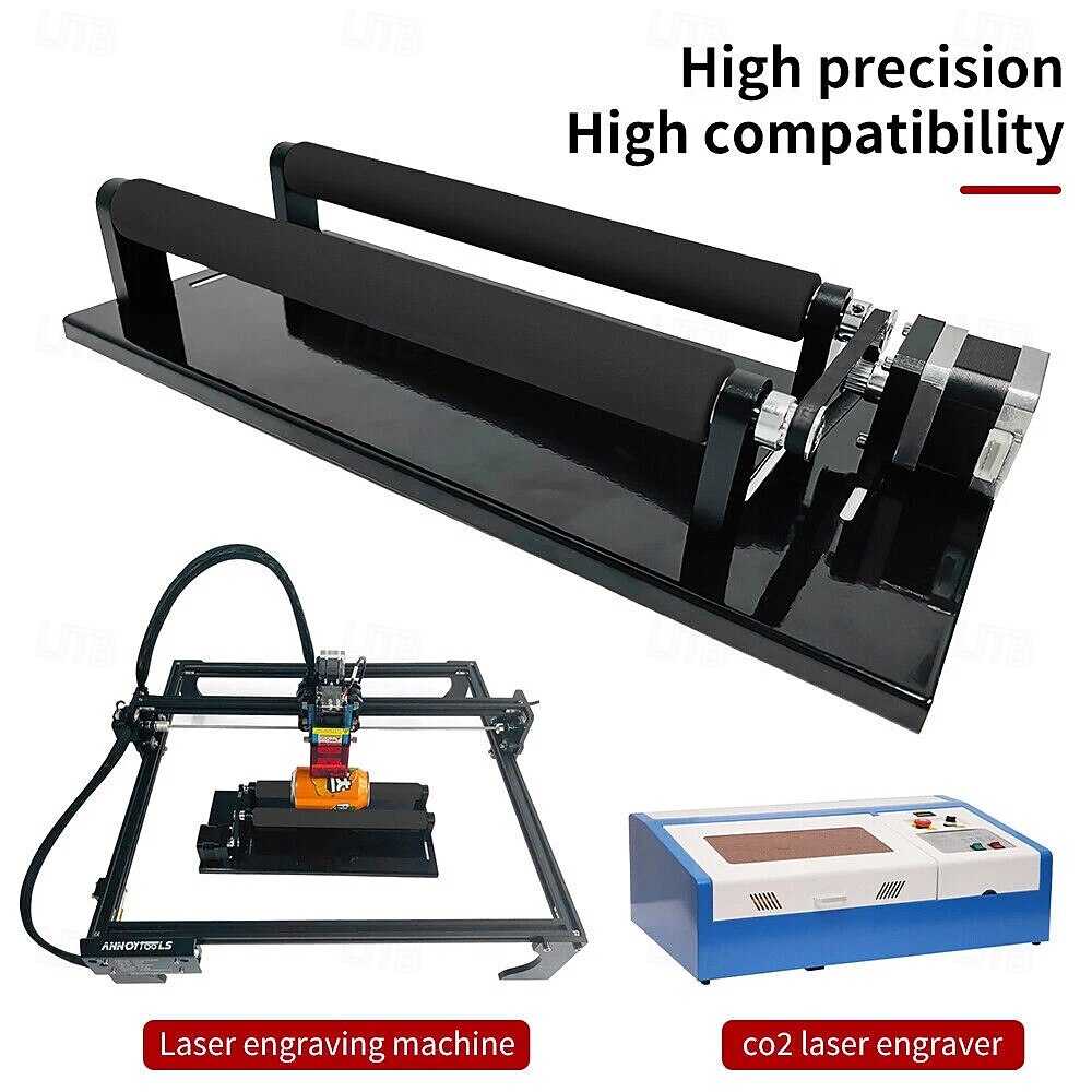Roller Y Axis Rotary Attachment 360 Rotating For Laser Engravers Tool 2025 - $216.99 –P4