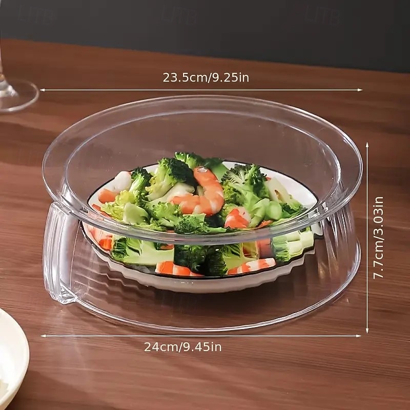 Couvercle anti-éclaboussures pour micro-ondes avec poignée – couvercle en plastique de qualité alimentaire résistant à la chaleur pour le réchauffage, la cuisson au four et la cuisine en extérieur de 2025 ? $16.99 –P3