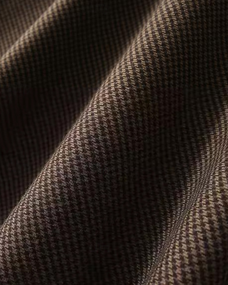 Dámské Sukně A Módní Na běžné nošení Midi Vysoký pas Sukně Pepito Nabírané šaty Neelastické Lehce elastické ulice Denní Kávová Podzim Polyester 2025 - $33.99 –P12