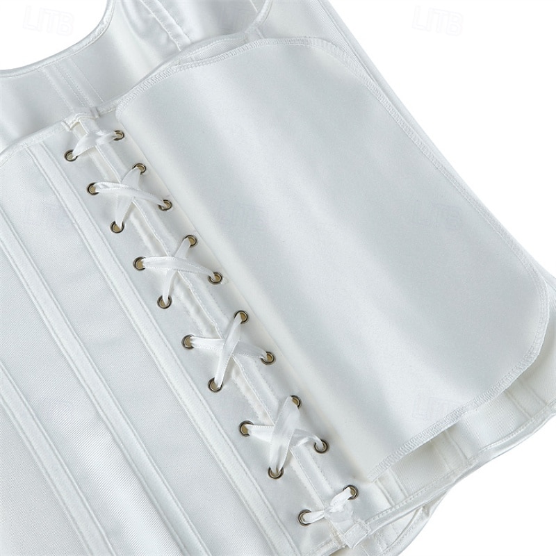 Жен. Корсет Корректирующее белье Утягивающее белье Корректирующее белье Сексуальный корсет Мода Секси Чистый цвет Молния Открытая спина Отпуск Для улицы Свидание Без рукавов холодный прием 2026 - $33.99 –P17