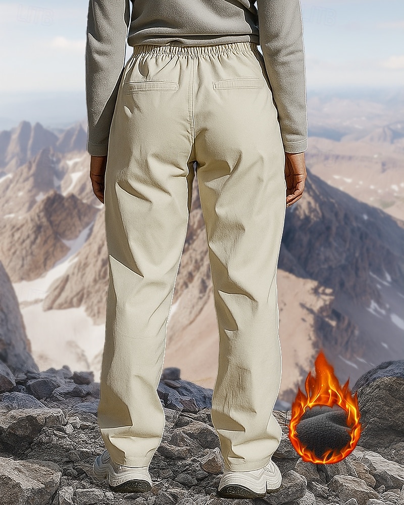 Муж. Брюки карго Штаны для туризма и прогулок Зимнее пальто походные брюки Зима Осень На открытом воздухе Стандартный Сохраняет тепло Флисовая подкладка Водонепроницаемость С защитой от ветра Брюки 2026 - $62.99 –P2