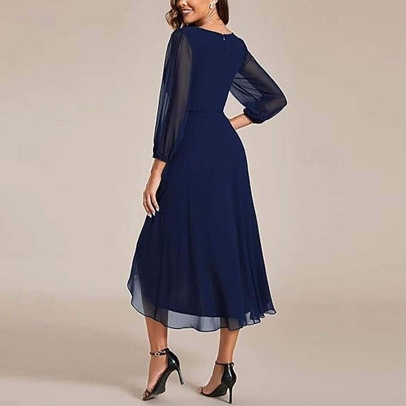 Femmes Robe Longue Maxi Robe Robe de Soirée Mousseline de Soie Robe en Chiffon Élégant Mode Moderne Extérieur Soirée Coupe régulière Uni Manche Courte Col en V Rouge Bleu Vert Printemps Automne de 2025 ? $36.99 –P2