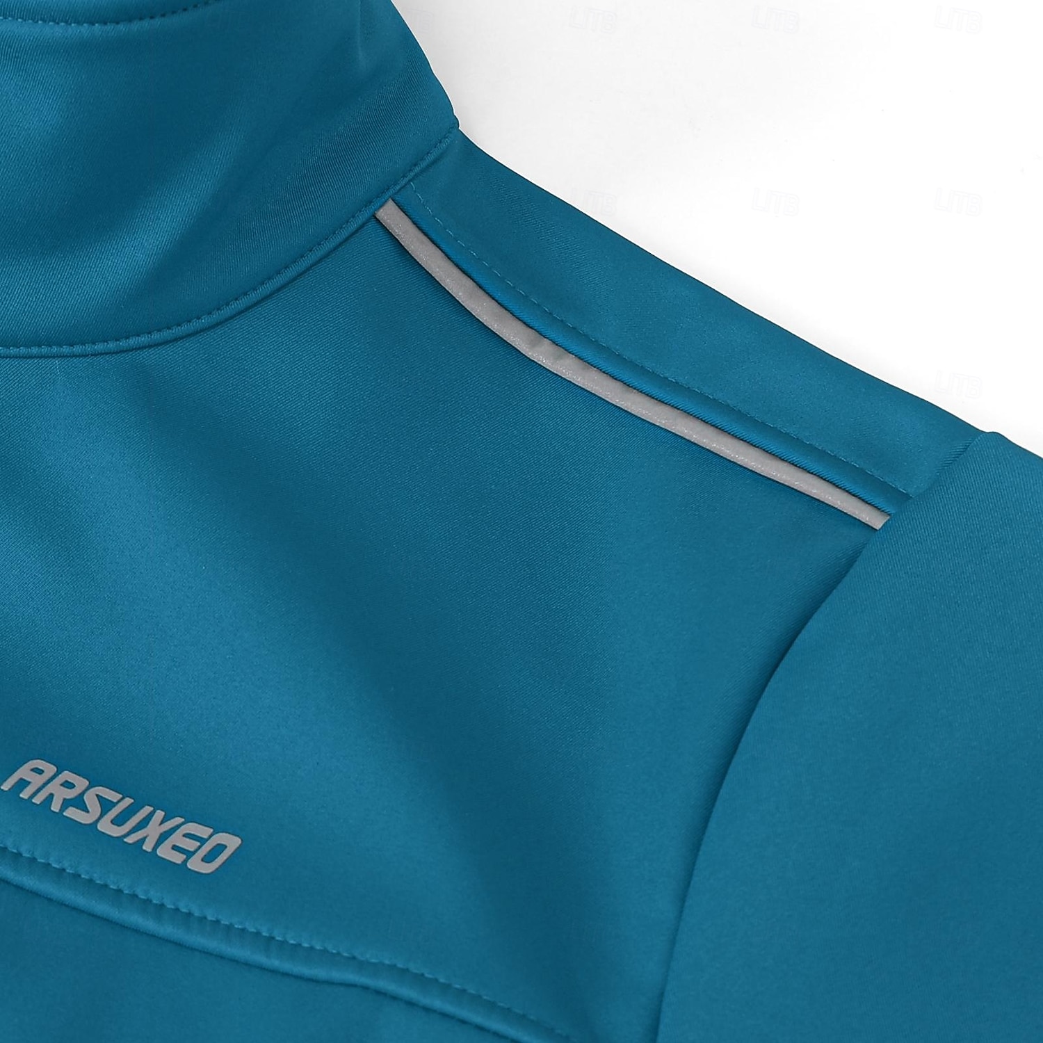 Arsuxeo Men's Cycling Jacket Windbreaker Fleece Jacket Winter Warm Ventilation Back Pocket Comfortable Bike Jacket Tracksuit Mountain Bike MTB Road Bike Cycling City Bike Cycling Black Red Blue Bike 2025 - $29.99 –P3