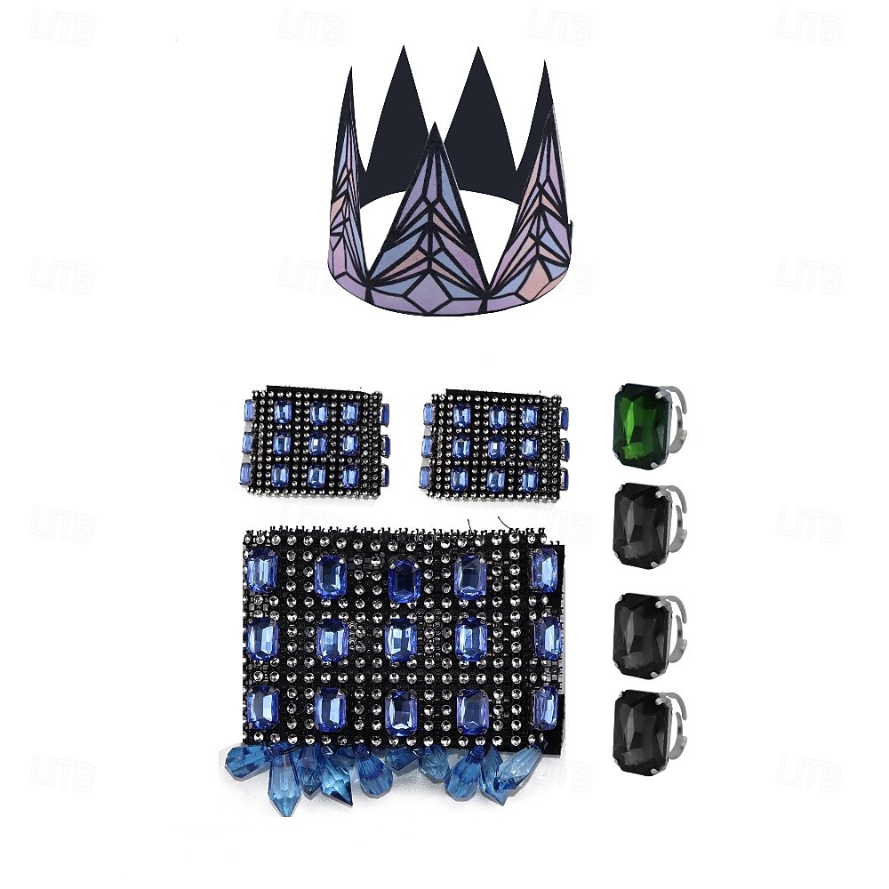 Śnieżnobiały Jad Zła królowa Sukienka Kostium Cosplay z filmu Strój karnawałowy Ubrać się Kostiumy z filmów for Damskie Dla dorosłych Halloween Karnawał Światowy Dzień Książki Spektakl Impreza 2025 - $96.49 –P5