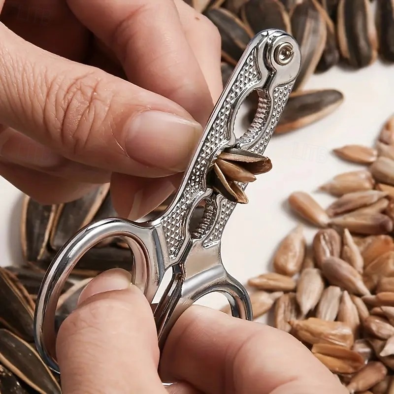 1/2 strumento per rompere i semi: apriscatole per semi di girasole, apriscatole per gusci di noci, pinoli, nocciole &sgranare gli snack, pratico gadget da cucina del 2025 a $7.99 –P1