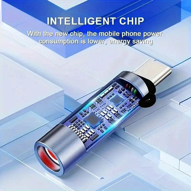 2025年 便利なUSB-C緊急ライター - アルミ合金製で電池は不要、携帯電話のOTGモードを有効にするだけで使用可能 - 屋外での安全のため8秒後に自動的に電源が切れます  コレクション – $10.99 –P5