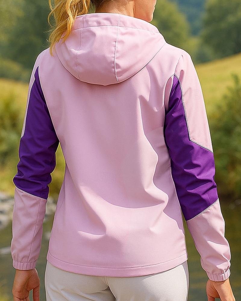 Femmes Coupe-Vent Veste softshell Veste de randonnée Extérieur Imperméable Coupe-vent Tenues de randonnée Vêtements de randonnée Printemps Automne Top Pêche Camping / Randonnée / Spéléologie Course de 2026 ? $38.99 –P2