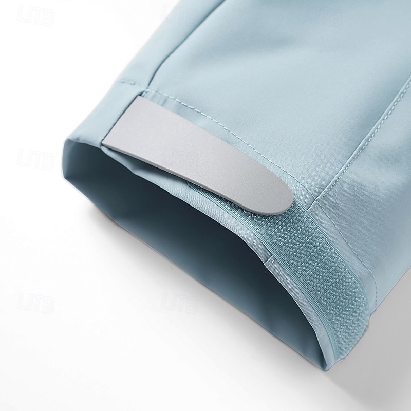 Per uomo Giacca da Esterno Impermeabile Giacca da Escursionismo Vacanza Quotidiano Impermeabile Antivento Tasca Autunno Inverno Semplice Moda Classico Con Cappuccio Regolare Nero Verde chiaro Azzurro del 2025 a CAD $40.48 –P10