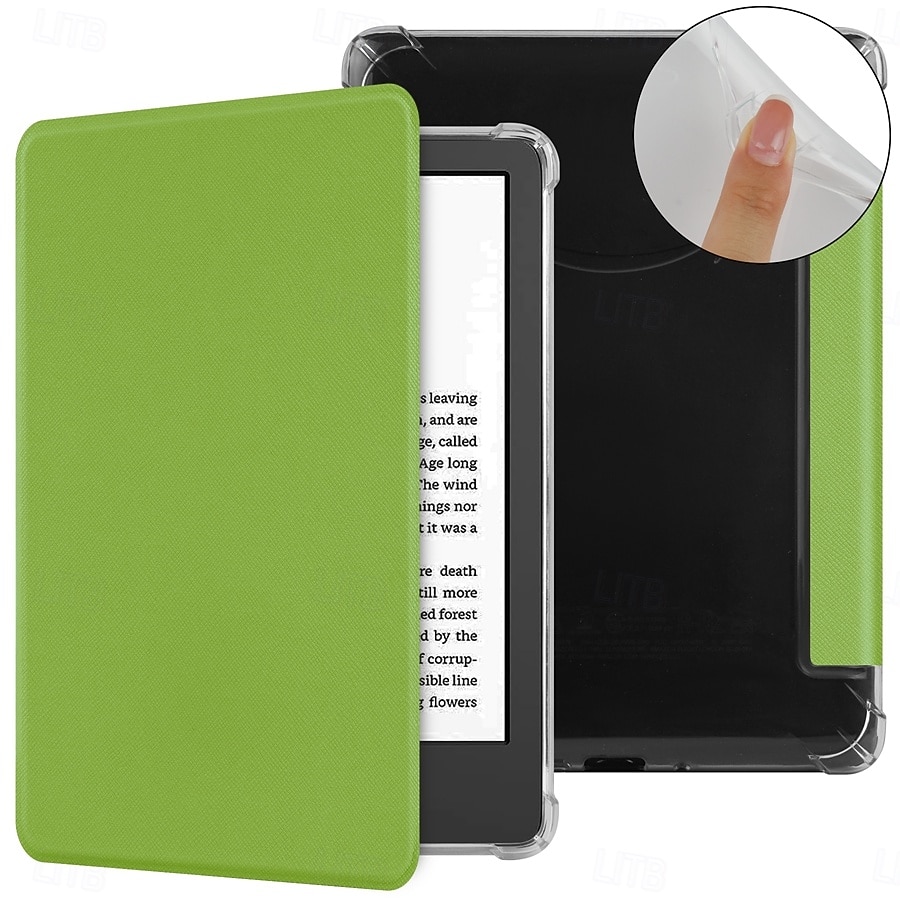 Чехол для планшета Amazon Kindle Paperwhite (12-го поколения) 2024 года, Kindle Paperwhite 11-го поколения 2022 года, 6-спусковая ручка, интеллектуальное автоматическое включение/выключение, защитный 2025 - $13.99 –P13
