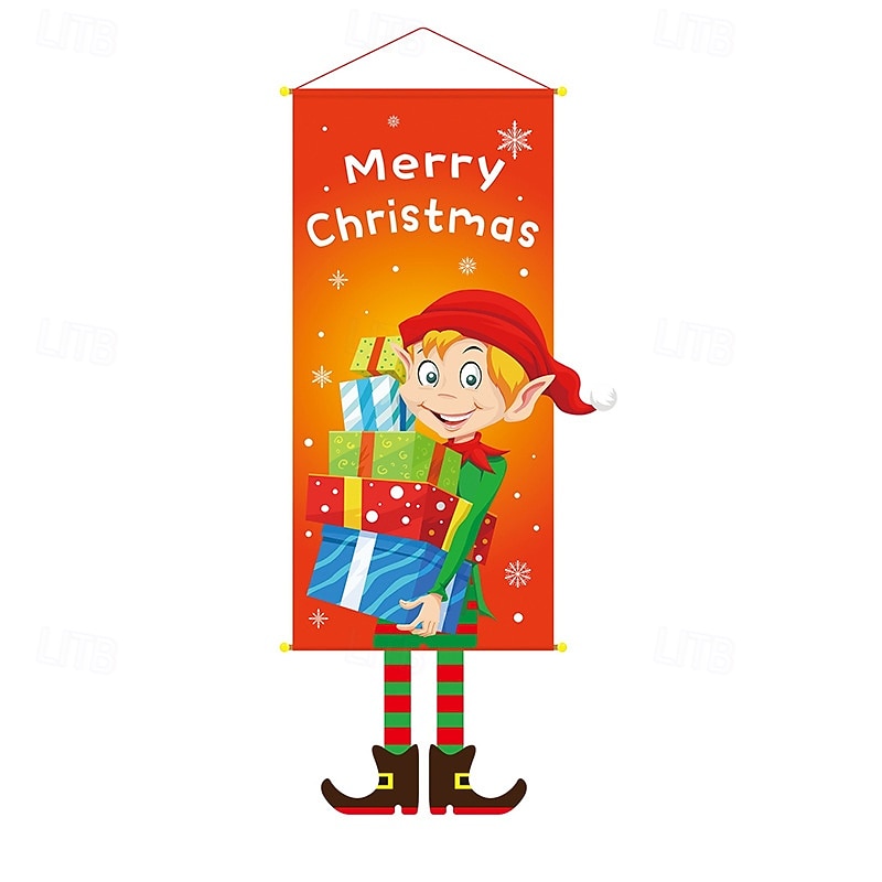 2025 nieuw wandtapijt voor slaapkamerdecoratie, deurdecoratie, etalage van hotel en winkelcentrum, festivaldecoratie, stoffen ornament 2025 - $6.49 –P12