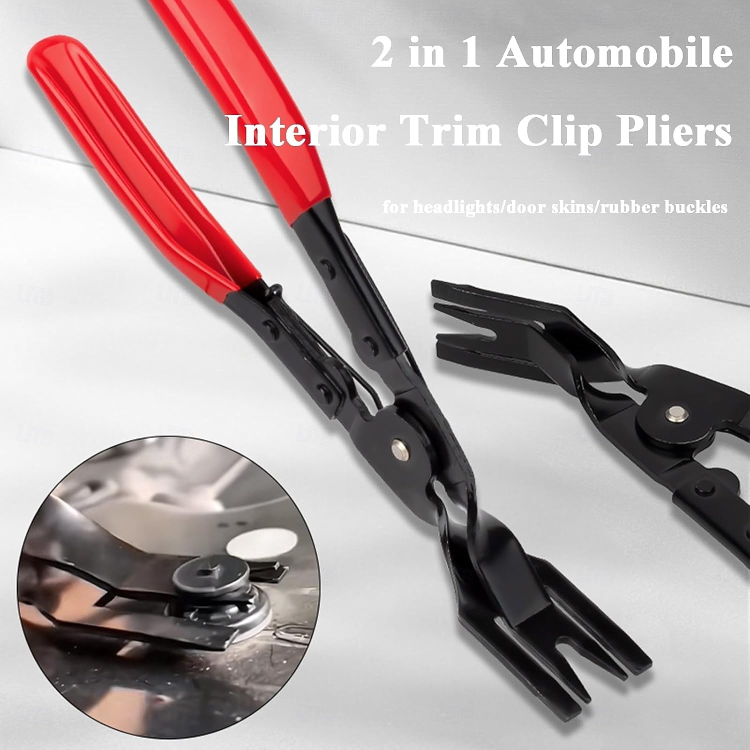 Panel Clip Pliers, Car Trim Rivet Removal Tool - Ergonomic Tools Multifunctional Puller for Maintenance Truck Auto Road Trip Automotive Repair Vehicle 2026 - $19.99 –P17