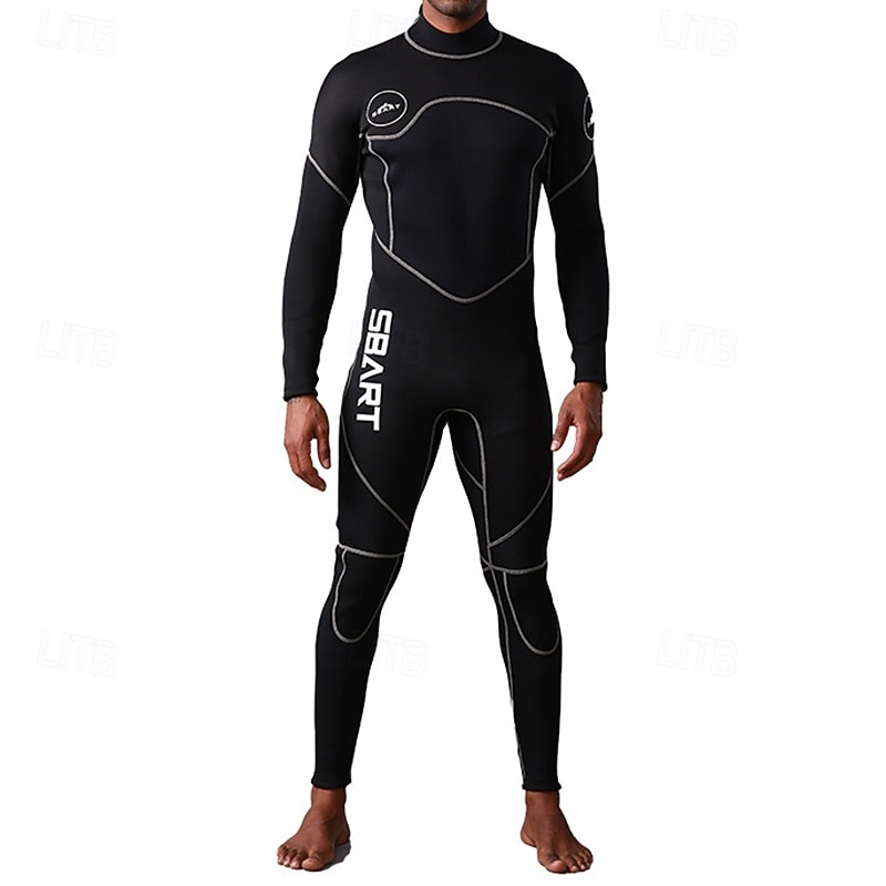Homme Maillots de bain intégraux Combinaison Fine UPF50+ manche longue Maillot de Bain Fermeture Eclair Dorsale Natation Plongée Surf Plongée en apnée Patchwork Été Printemps Automne de 2025 ? $79.99 –P11