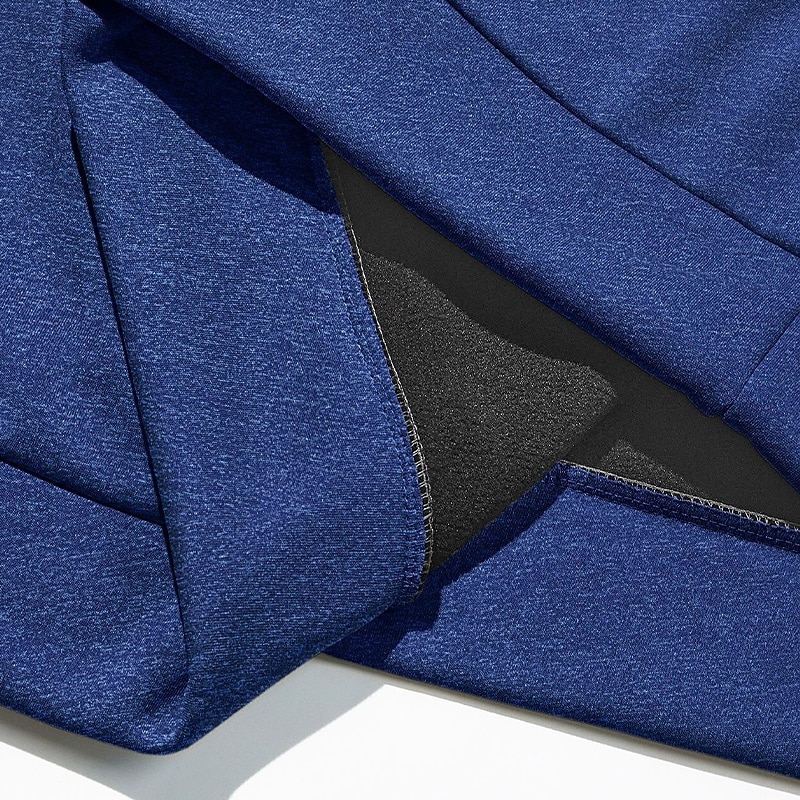 Men's Hoodie Pullover Hoodie Sweatshirt Button Up Hoodie Black Navy Blue Royal Blue Khaki Light Grey Hooded Plain Patchwork Color Block Sports & Outdoor Casual Daily Streetwear Cool Sportswear Spring 2026 - $28.99 –P9