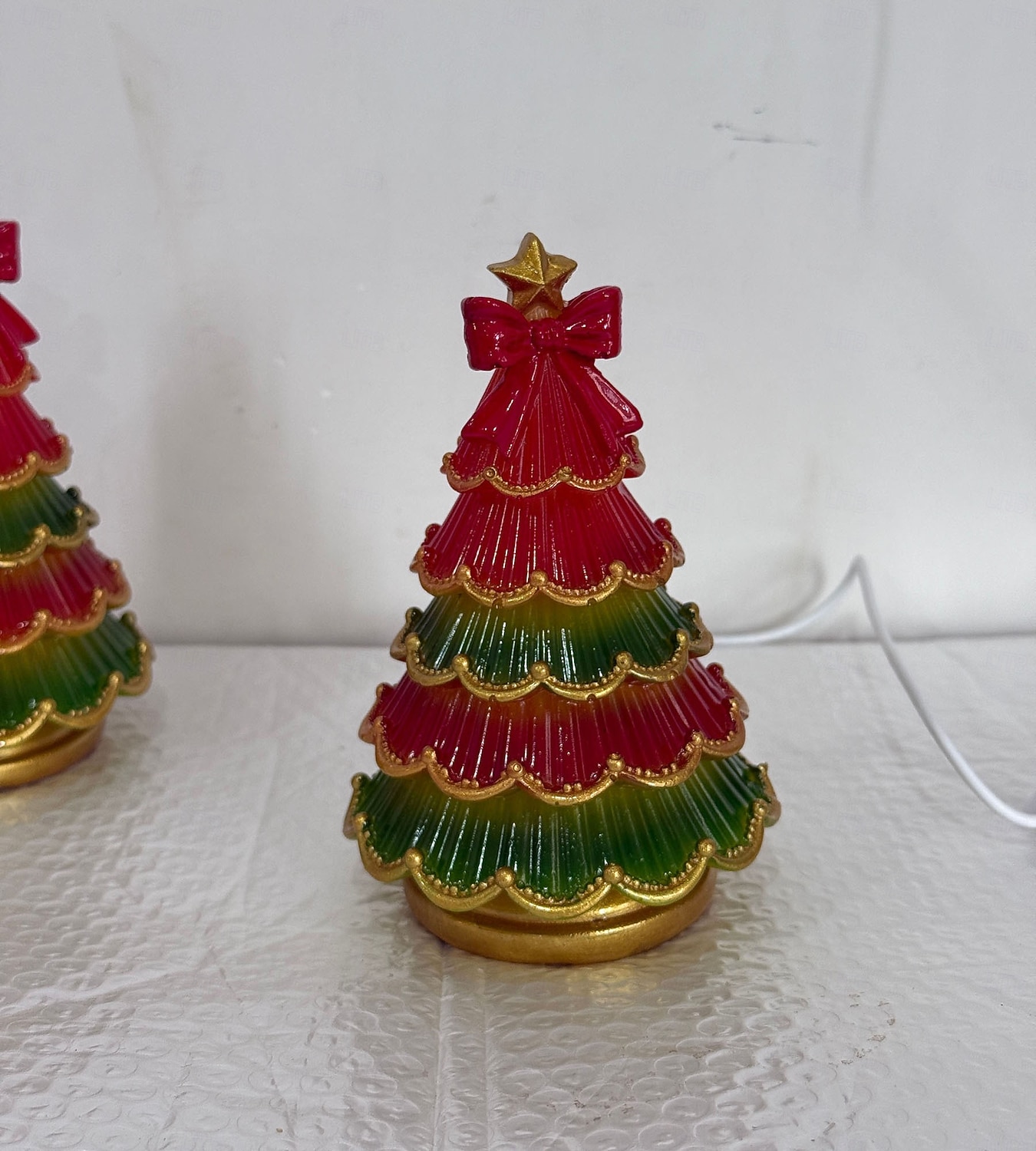 Colorful Gradient Christmas Tree Decorative Lights Creative Holiday Atmosphere Glowing Ornament Christmas Home Desktop Decor 2025 - CAD $32.99 –P5