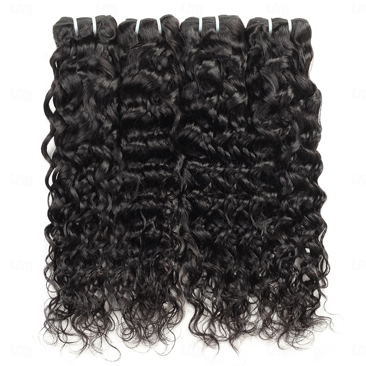 Pacotes de cabelo humano ondulado de 10 a 30 polegadas, 4 pacotes de extensões de cabelo humano brasileiro preto natural para mulheres de 2026 por $196.99 –P2