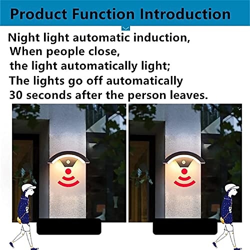 светодиодный уличный настенный светильник 24 Вт с датчиком движения ip65, водонепроницаемый, управление освещением, подходит для ванной комнаты, гаража, забора, палубы, двора, ac85-265v 2026 - $66.59 –P8