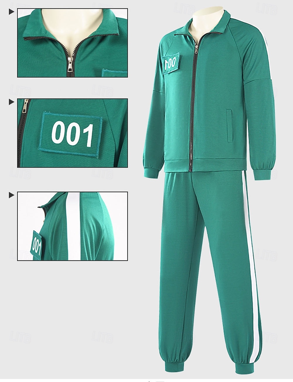 تحدي البقاء على قيد الحياة في الدراما الكورية 456 001 ملابس كوستيوم بدلة رياضية كاجوال تأثيري الفيلم for رجالي بالغين عيد الرعب مهرجان أداء مناسب للحفلات 2025 - $52.99 –P5