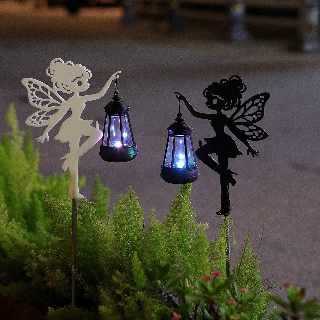 2 ks venkovní solární IP44 vodotěsné květinové vílí pole zástrčkové světlo teplé zářivé světlo nádvoří zahrada trávník cesta dekorativní světlo krajinářské světlo 2026 - $16.49 –P5