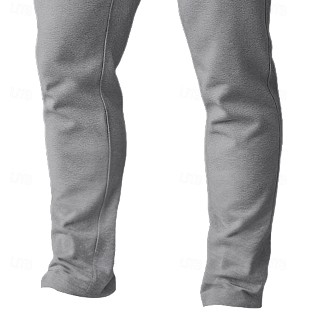 Men's Sweatpants Trousers Casual Pants Straight Leg Sweatpants Drawstring Pocket Elastic Waist Plain Comfort Knee Length Sports Outdoor Casual Daily Vacation Fashion Black Navy Blue Stretchy 2026 - $17.99 –P3