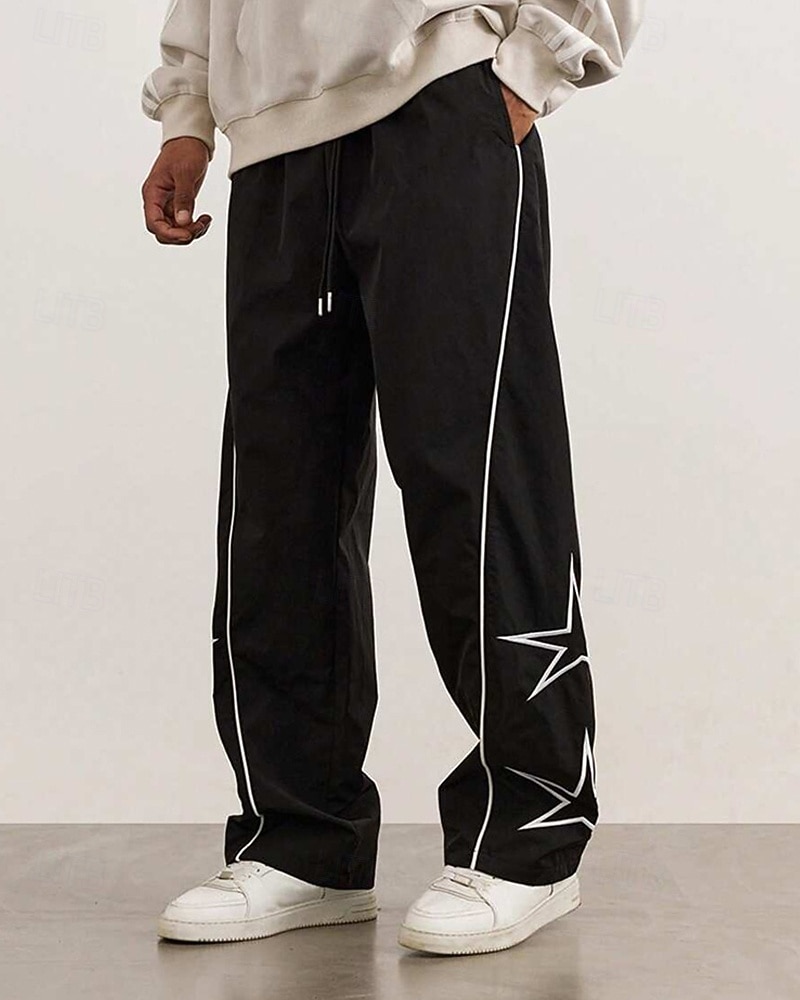 Ανδρικά Παντελόνια Τεχνολογικά παντελόνια Casual παντελόνι Κορδόνι Τσέπη Ελαστική μέση Stea Άνεση Υπαίθρια Αθλήματα Καθημερινά Μοντέρνα Καθημερινό Μαύρο Βαθυγάλαζο Μικροελαστικό 2026 - $22.99 –P8