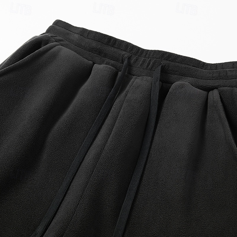 Per uomo Pantaloni da tuta Pantaloni in Pile Pantaloni Pantaloni invernali Coulisse Tasca Elastico in vita Semplice Comodità Caldo Sport all'Aperto Quotidiano Moda Casual Nero Rosa Micro-elastico del 2026 a $26.99 –P7