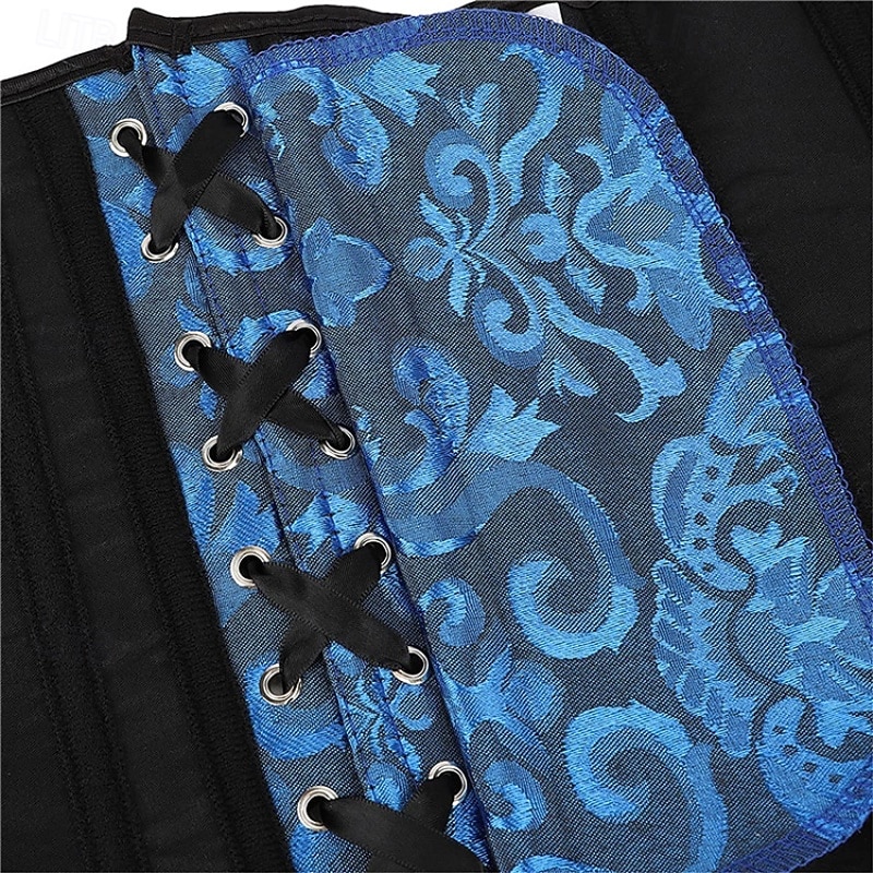 Femmes Corset Shapewear Serre-taille Gaine Sculptante Corset sexy Sexy Doux Fleuri Dos nu Vacances Soirée Rue Sans manches Corset Rose Claire Marron Bleu de minuit Printemps Automne Coupe sur mesure de 2026 ? $32.99 –P10