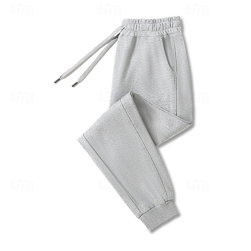 Per uomo Pantaloni da tuta Joggers Pantaloni Coulisse Tasca Elastico in vita Semplice Comodità Sport all'Aperto Quotidiano Moda Casual Nero Bianco Micro-elastico del 2026 a $20.99 –P6