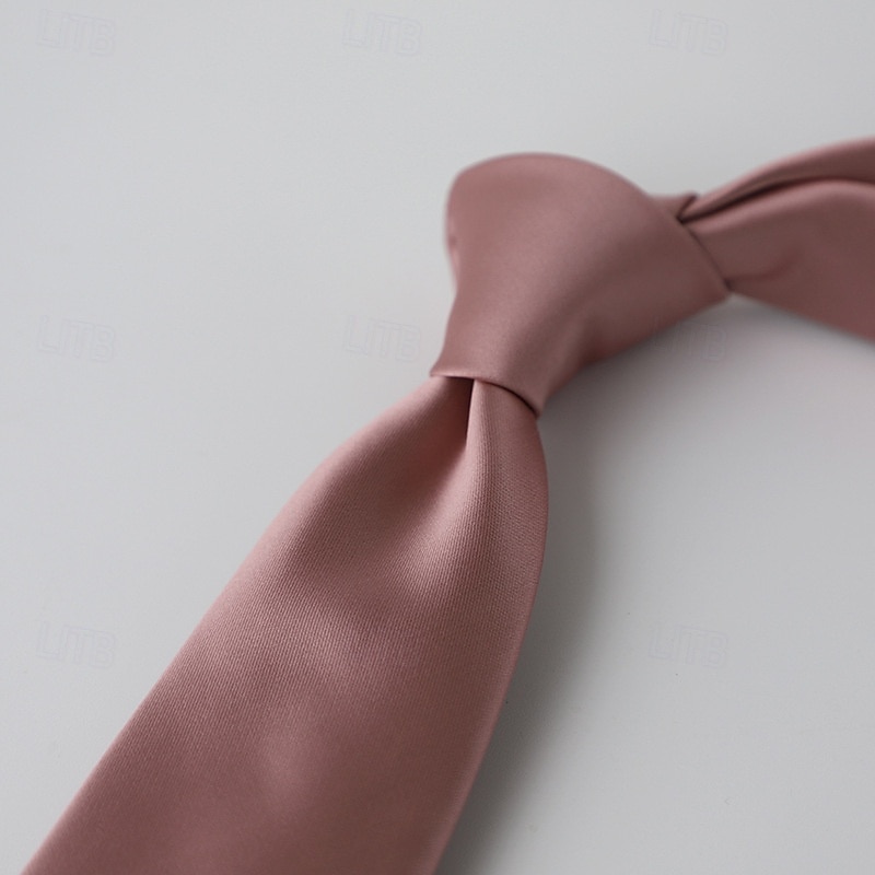Men's Neckties Fashion Classic Modern Contemporary Plain Wedding Party Daily Wear 2026 - $8.99 –P16
