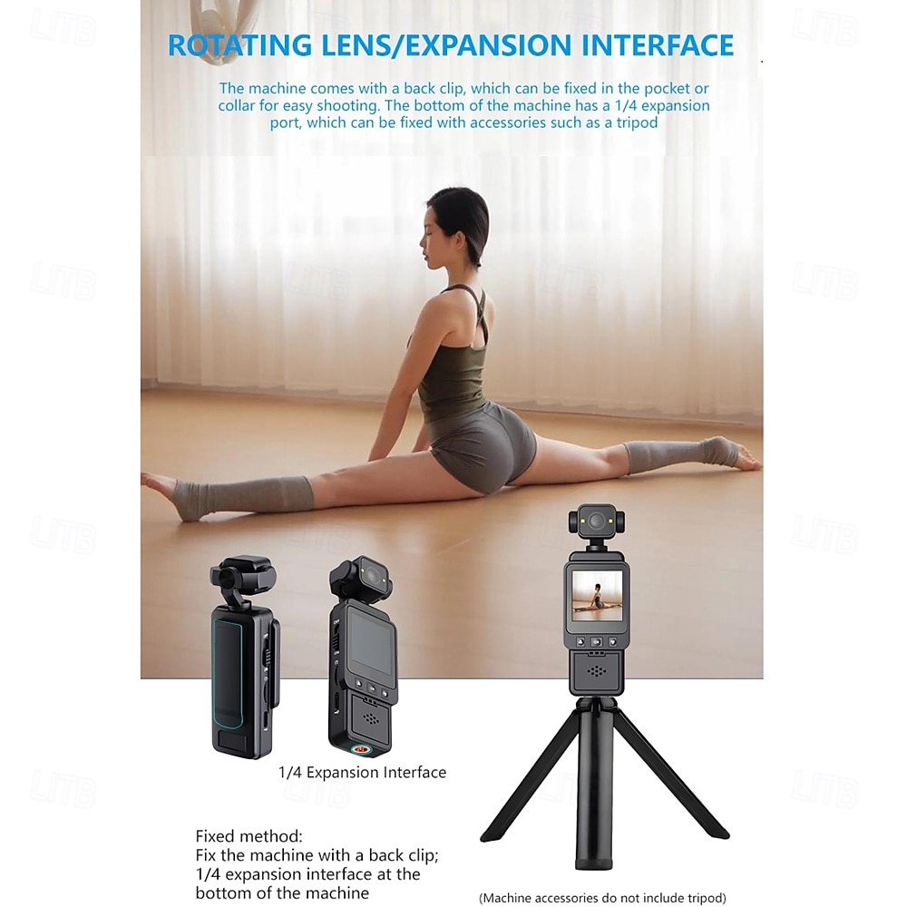 DV-01 Action Camera Portable Recording Image and Video Function Mini WIFI Control 1.6 inch 48MP 1080p 128 GB Street 2025 - $42.99 –P11