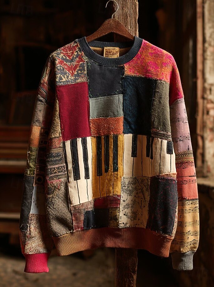 Damen Pullover Sweatshirt Patchwork Grafik Gestreift Abstrakt Lässig Langarm Rundhalsausschnitt Normale Oberteile Lässig Heim Arbeit Blau Gelb Hellgrün Rote Orange Frühling Herbst Winter 2026 - $28.99 –P2