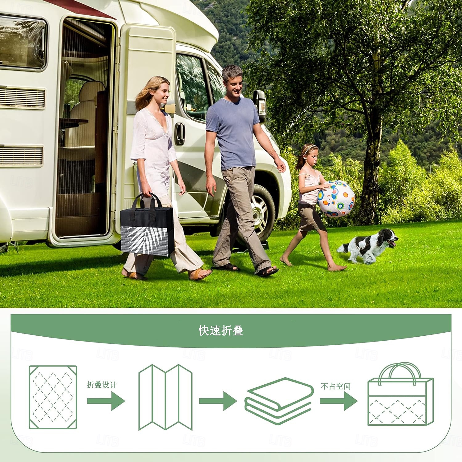 tappeto da esterno impermeabile per patio, tappeto da esterno reversibile in paglia di plastica, tappetini da campeggio per decorazioni da esterno, camper, cortile, terrazza, balcone, picnic del 2026 a $77.99 –P2