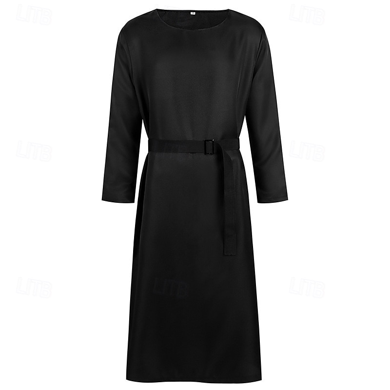 Retrò Vintage Medievale Rinascimento Vestaglia Mantello con Cappuccio Costumi da mago Monaco Costume Per uomo Fantasia Halloween Carnevale Performance LARP Fiera Rinascimentale Adulti Cintura Costume del 2026 a $37.99 –P4