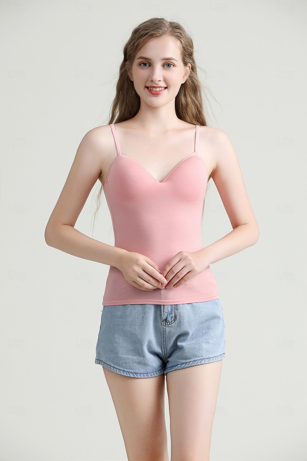 نسائي حمالة صدر بأشرطة رفيعة حمالات صدر رياضية بأربطة مع حمالة الملابس الداخلية عادية متنفس طويل بدون ظهر لون خالص / عادي رياضة ألبسة رياضية زهري فاتح بنفسجي غامق اكتشف - حل اللياقه البدنيه ياجا 2026 - $12.99 –P16