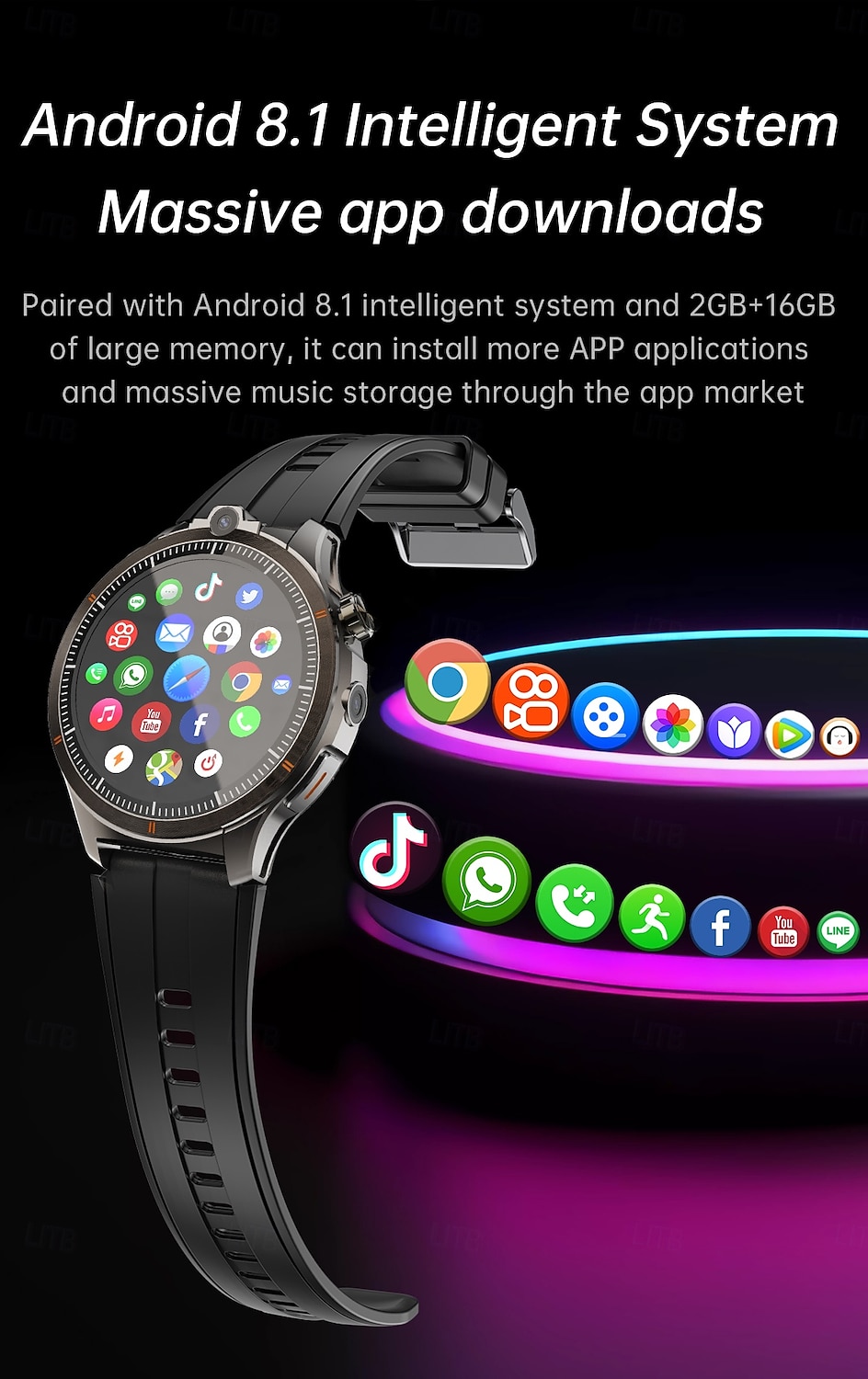 LW9 Montre intelligente 1.43 pouce Smartwatch Montre Connectée Bluetooth 4G Surveillance de la température Podomètre Rappel d'appel Compatible avec Android iOS Hommes GPS Longue Veille Appels Mains de 2025 ? $131.99 –P6