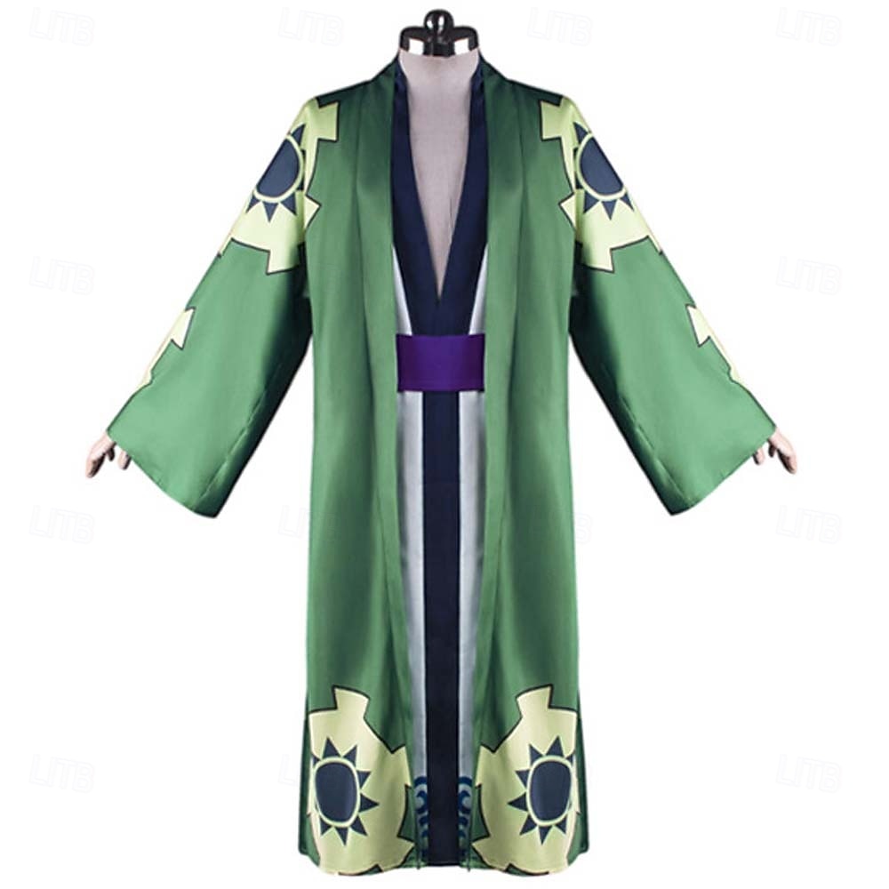 Ocean Adventurer Roronoa Zoro Pirat Słomkowy Kapelusz Anime Kostium Cosplay Stroje Garnitury cosplay Karnawał Bal maskowy Kostium Na Męskie Dla dorosłych 2026 - $59.99 –P6
