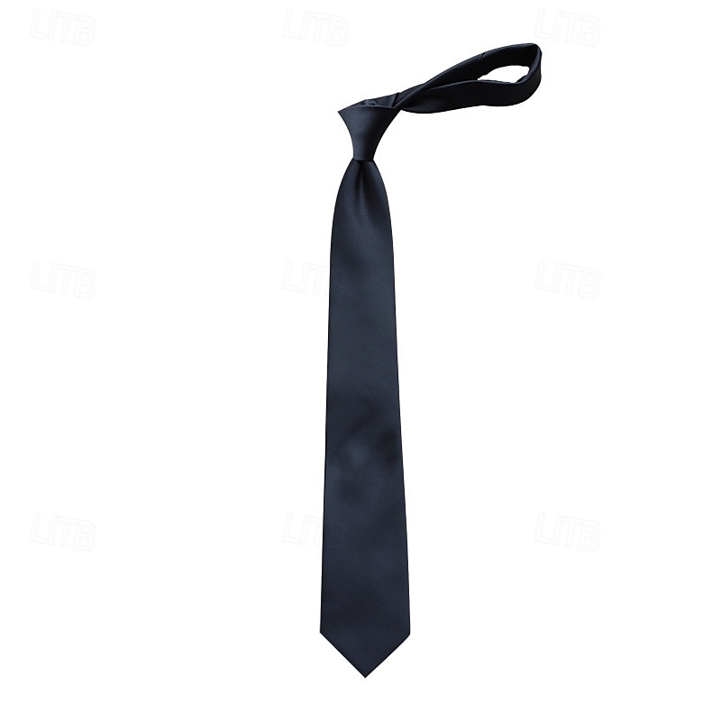 Men's Neckties Fashion Classic Modern Contemporary Plain Wedding Party Daily Wear 2026 - $8.99 –P4