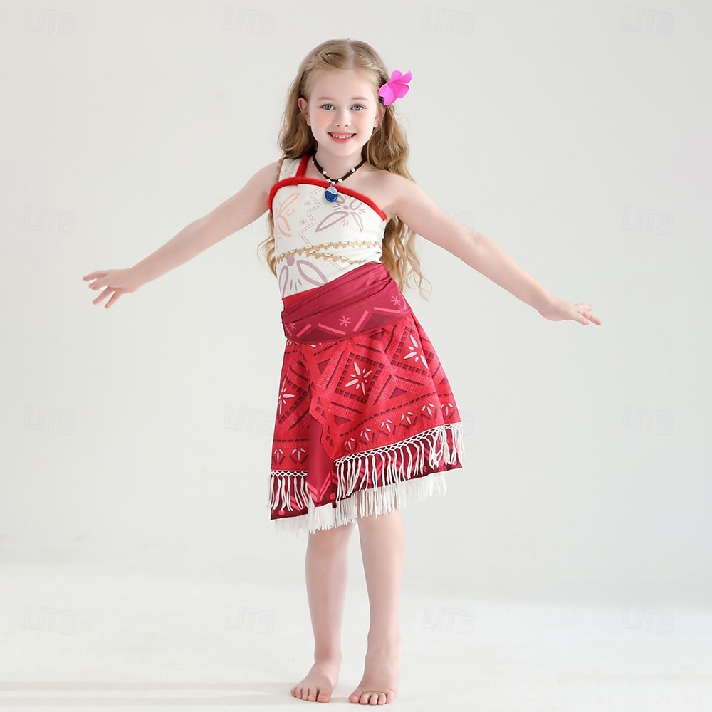 Неделя книги 2026, принцесса Моана, платье Моаны, костюм, тематические костюмы для фильмов и сериалов, косплей по фильмам для девочек, детский карнавал, День защиты детей, Всемирный день книги, вечеринка, день рождения, пляж. 2026 - $49.99 –P3