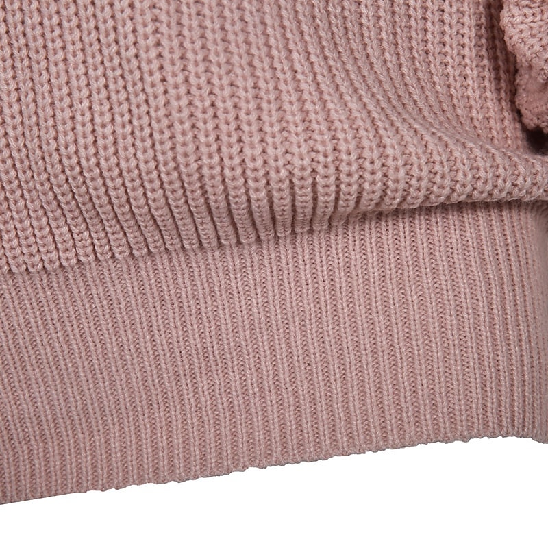 Dames Mini-jurk Trui-jurk Modieus Modern Lantaarn mouw Dagelijks Uitgaan Weekend Normale pasvorm Effen Lange mouw Schouderafhangend Zwart Wit Blozend Roze blauw Lente Herfst 2025 - €26.72 –P25