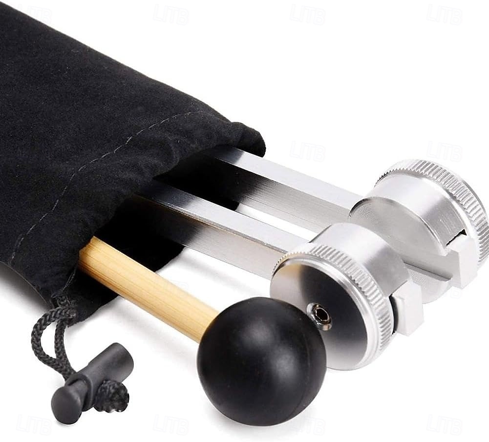 128 Hz The Healing Instrument, Aluminum Alloy Sensory Tuning Fork Set with Silicone Hammer, Cleaning Cloth & Storage Bag, Sound Therapy Yoga and Meditation Accessories 2026 - $16.99 –P13