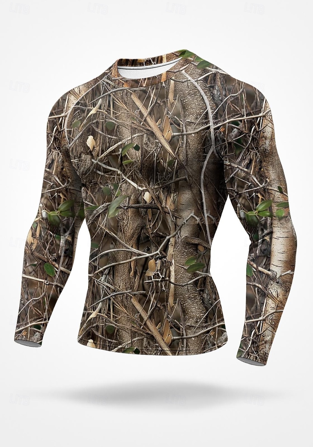 Муж. Футболка для бега Спортивная рубашка Фитнес-рубашка Рубашка тренировки Беговой верх Длинный рукав Футболка Футболка Лето Весна Осень Зима Растения UPF 50 Устойчивость к УФ УПФ 50+ Мягкий 2026 - $18.99 –P1