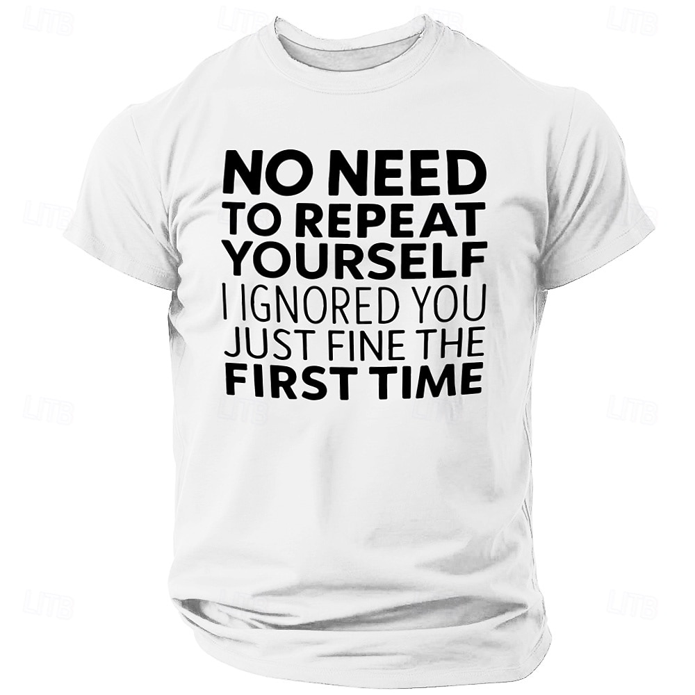 Bărbați Sarcastic Argou amuzant Tricou Manșon scurt Tricou Tipărire 3D Stil Nautic Cămașă Modă Zilnic Stradă Zilnic Negru Alb Roșu-aprins Vară Primăvară Îmbrăcăminte S M L XL XXL XXXL 2025 - $17.99 –P6