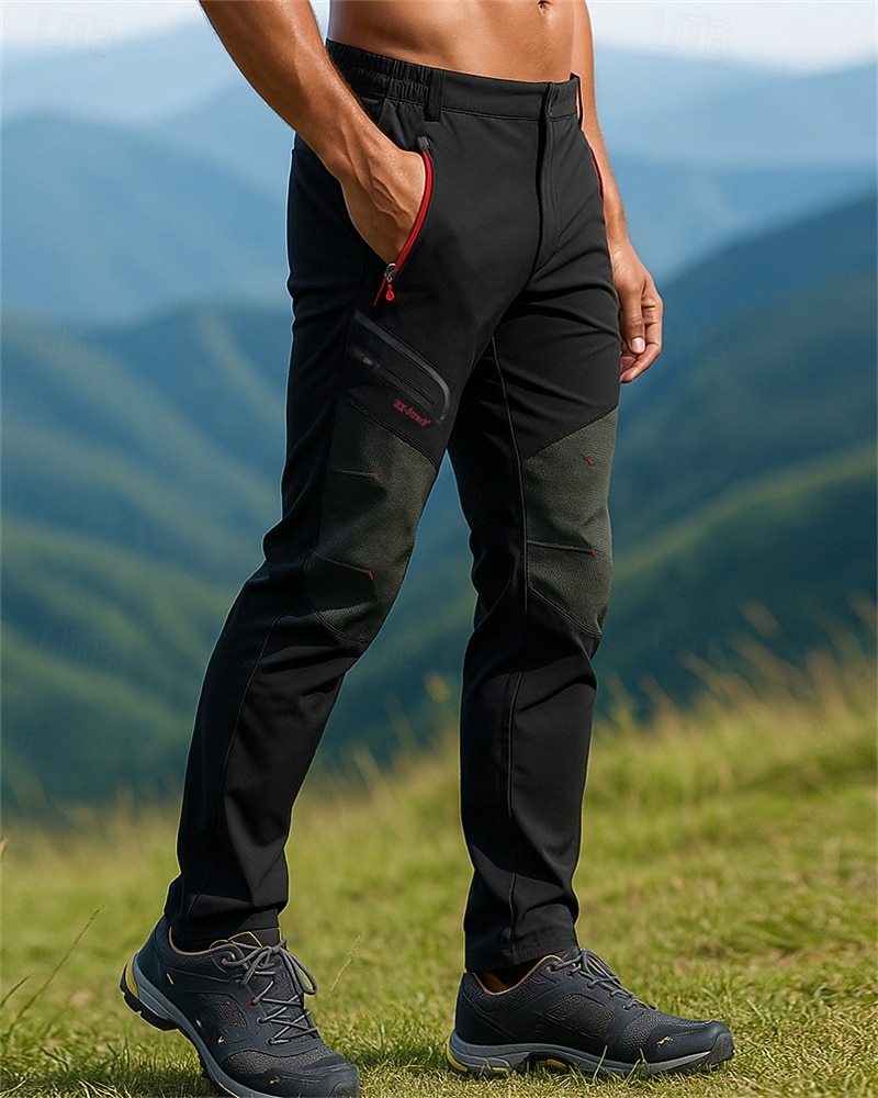 Bărbați Παντελόνι πεζοπορίας Pantaloni de călărie impermeabil pantaloni de trening pantaloni de drumeție Peteci Primăvară Toamnă În aer liber Fit regulat Impermeabil Rezistent la Vânt Pantaloni 2026 - $45.99 –P3