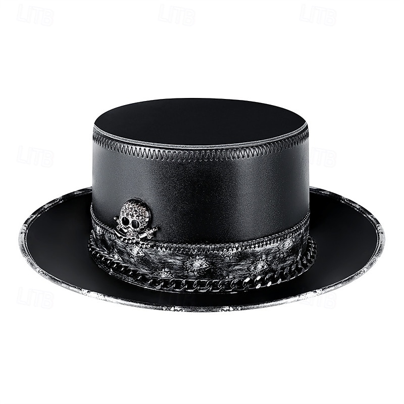Homme Chapeau de Soleil Chapeau de Fête Noir EPE Mode Occasionnel Halloween Rue Quotidien Crânes Confortable Respirant de 2026 ? $38.99 –P1