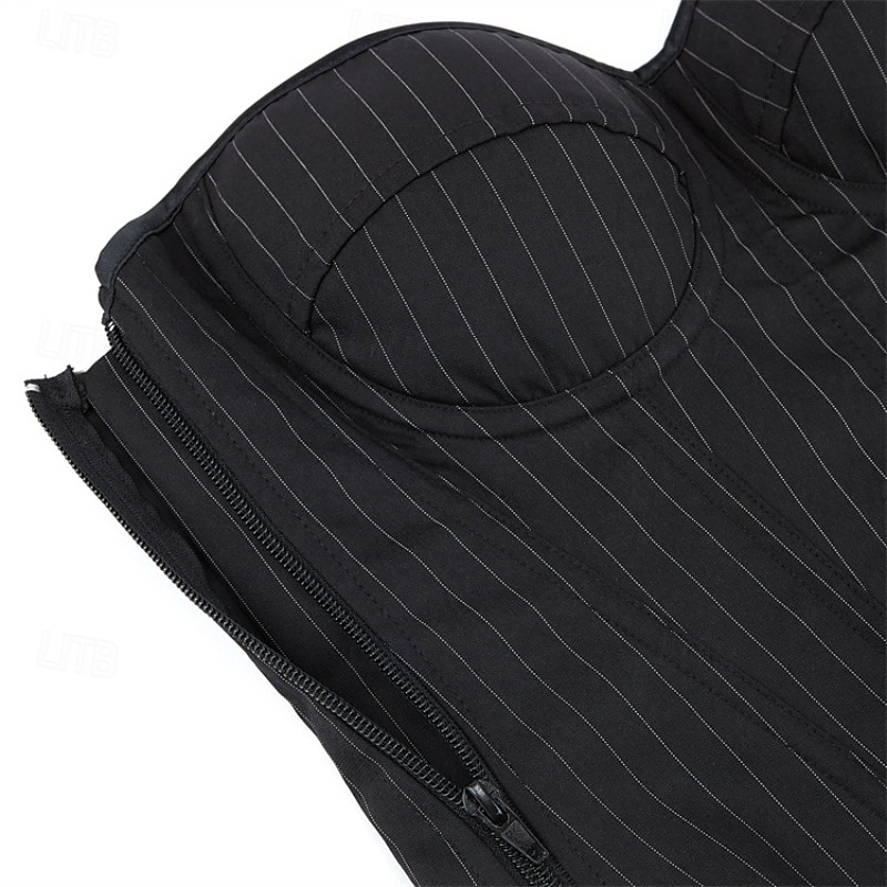 Жен. Корсет Корректирующее белье Утягивающее белье Корректирующее белье Сексуальный корсет На каждый день Полоса Неровная кромка Открытая спина Отпуск Для улицы Свидание Без рукавов холодный прием 2026 - $36.99 –P14